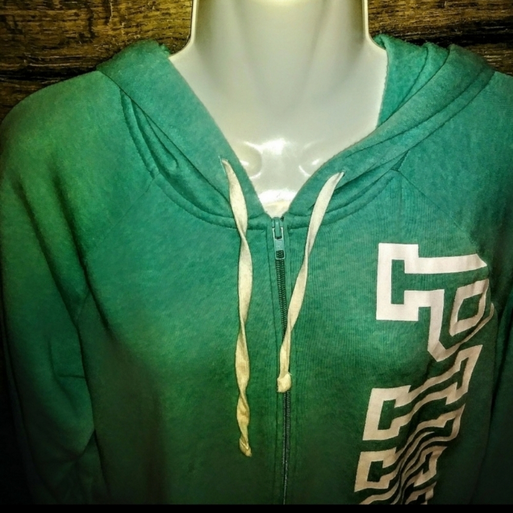PINK by Victoria's Secret Zip Up Hoodie Size Large - Picture 6 of 9